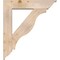 Ekena Millwork Funston Traditional Smooth Bracket w/ Offset Brace, Douglas Fir, 7 1/2"W x 34"D x 38"H BKT0806X34X38FST01SDF - alternate 4